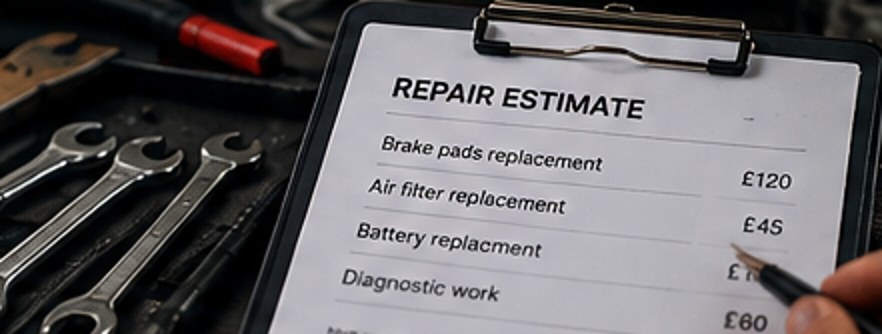 Automotive workshop and digital repair approval