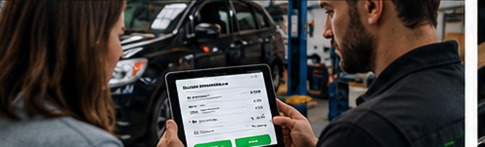 Automotive workshop and digital repair approval